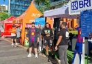 BRI Luncurkan Kartu Debit Edisi Khusus FC Barcelona di CFD Sudirman